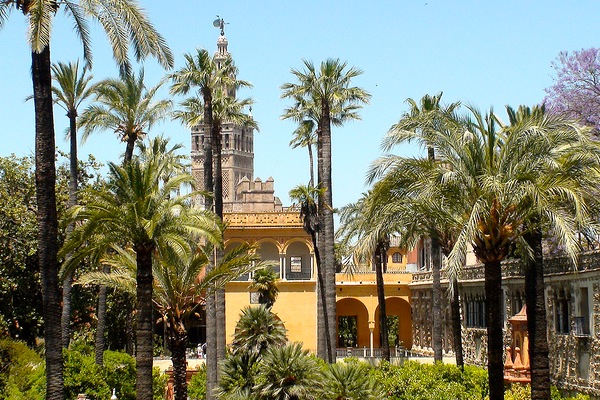 Tuinen Alcázar Sevilla